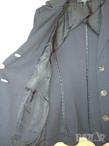 Max Mara Weekend черно сако блейзър S, снимка 4 - Сака - 40655715