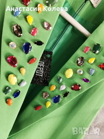 Елек с кристали/камъни