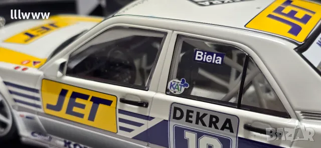 Метален модел на Мерцедес 190Е ЕВО 1, снимка 6 - Колекции - 48981406