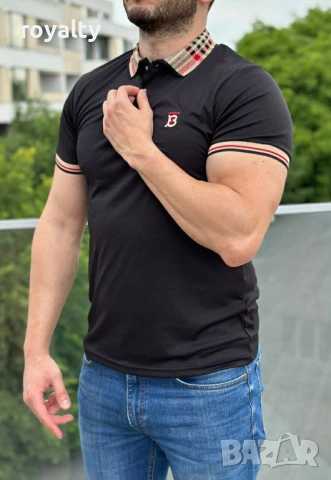 Burberry Мъжки Тениски Два Цвята 