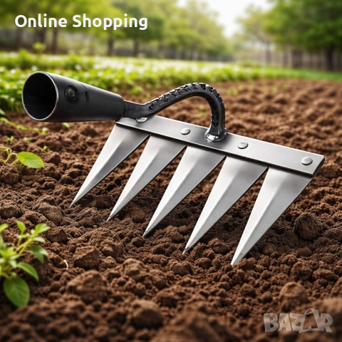 Многофункционален градински инструмент за поддръжка на почвата, снимка 3 - Градински инструменти - 53326770