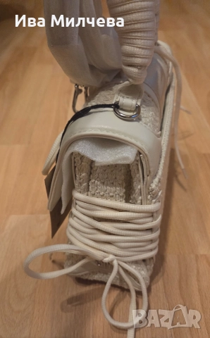 Чантичка Steve Madden Bdiego ecru, снимка 4 - Чанти - 52957689