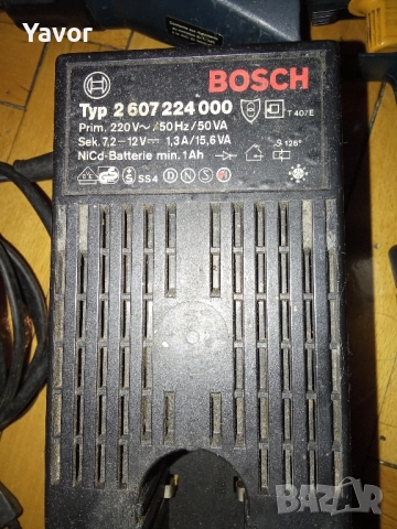 Немски винтоверт BOSCH GSR9,6VE + оригинално зарядно, снимка 2 - Винтоверти - 52021507