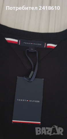 Tommy Hilfiger Cotton / Knit Mens Size XL НОВО! ОРИГИНАЛ! Мъжки Памучен Пуловер!, снимка 12 - Пуловери - 52007984