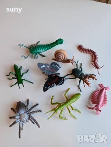 Нови малки играчки животни насекоми, снимка 3 - Фигурки - 51872067