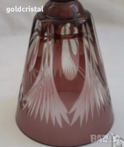 цветен кристал декоративна камбанка, снимка 3 - Антикварни и старинни предмети - 18575219