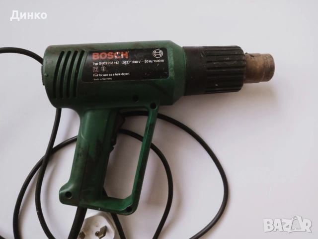 Пистолет за горещ въздух Bosch PHG 520, снимка 3 - Други инструменти - 52975617