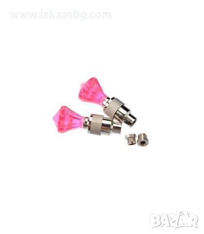 КАПАЧКИ ЗА ВЕНТИЛИ С РАЗНОЦВЕТНИ СВЕТЛИНИ ДМ - код Диамант, снимка 6 - Аксесоари и консумативи - 34068590