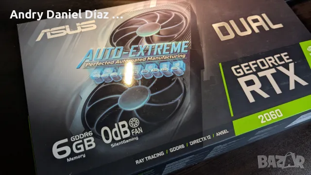 Asus RTX 2060 6GB, снимка 1