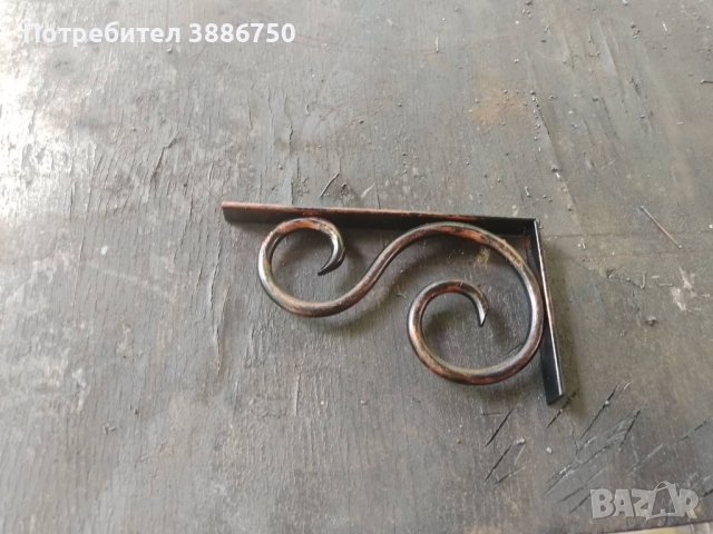 Етажерки , рафтове , стойки , конзоли и рафтоносачи от ковано желязо, снимка 7 - Други - 44395572