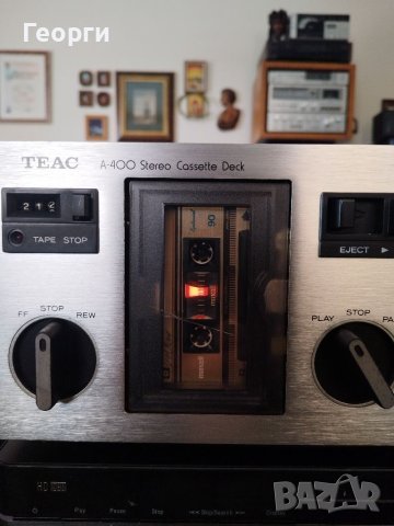Касетен Дек Teac A-400, снимка 6 - Декове - 40331424