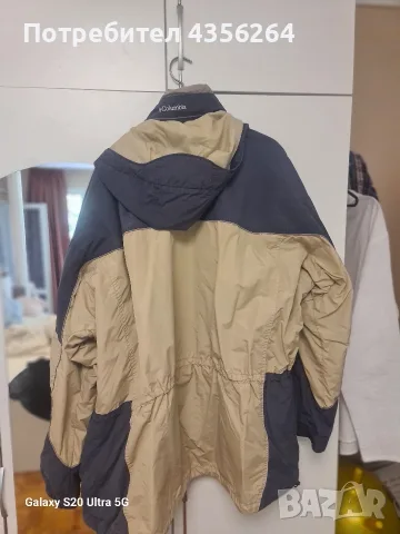 Оригинално мъжко яке Columbia 3XL – сваляща се поларена подплата, качулка, снимка 7 - Якета - 56099513