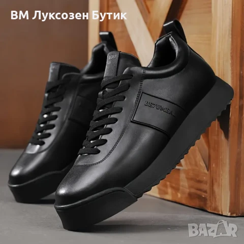🖤 НОВО! Луксозни мъжки обувки от естествена кожа 🖤, снимка 1