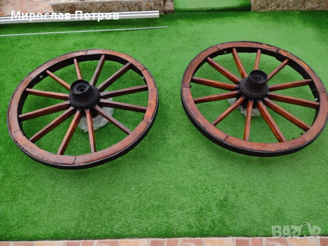 Колела от каруца-реставрирани