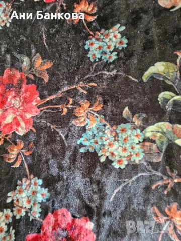 Рокля, нова, С, лек плюш, снимка 4 - Рокли - 50156055