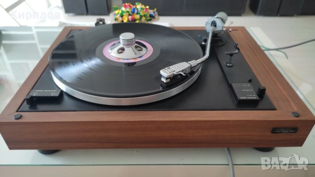 HITACHI PS-10 белт драйв аудиофилски грамофон, снимка 2 - Грамофони - 40939555