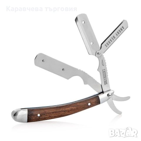 НОВ Бръснач със сменяемо ножче ANGRY BEARDS, снимка 2 - Ножове - 42385280