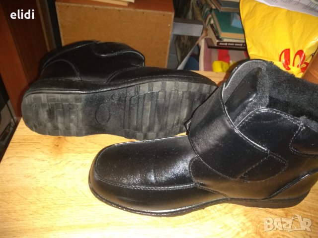 НОВИ Черни боти еко кожа ном. 41, снимка 2 - Дамски боти - 42212602
