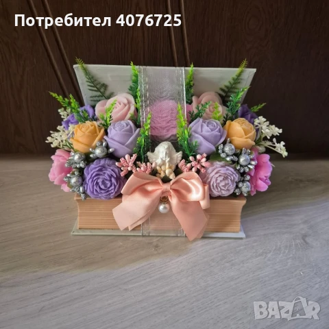 Картонена кутия книга , снимка 3 - Декорация за дома - 51243945