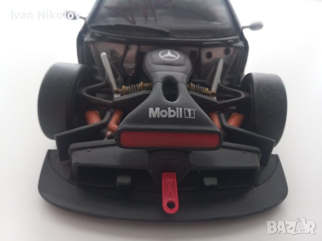 1/18 Mercedes CLK-DTM 2003 с автограф на Жан Алези, Maisto, снимка 8 - Фен артикули - 41462899