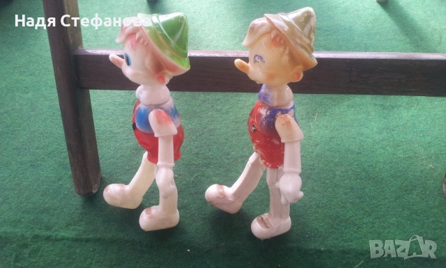 Пластмасова кукла Пинокио от едно време, снимка 4 - Колекции - 53412972
