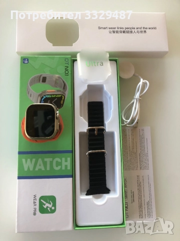 ПРОМО ЦЕНА  Apple Watch ultra gen 3 DT N1 49мм 2,2 инча дисплеи Смарт часовник, снимка 2 - Смарт часовници - 42434242