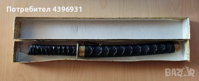 Къс декоративен меч Катана, незаточен, снимка 2 - Декорация за дома - 52484278