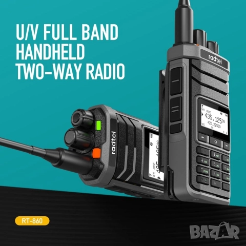 Radtel RT-860 радиостанция с пълен обхват (Full-Band RX) и SSB модулация, снимка 2 - Друга електроника - 52695529