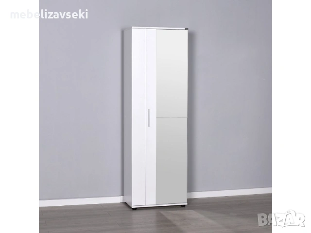 Ново! Шкаф за обувки Адоре SHC-629-BB-2 (бяло), снимка 3 - Портманта - 53807553