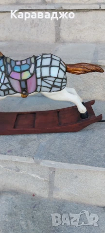 Настолна Лампа Тифани, снимка 2 - Настолни лампи - 50751910