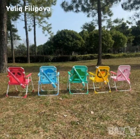Детски сгъваем стол с чадър NS6332, снимка 4 - Градински мебели, декорация  - 49908833