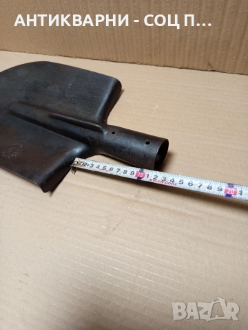 Соц Стара Чисто Нова Права Лопата Лизгар. Номер 609., снимка 10 - Антикварни и старинни предмети - 53224528