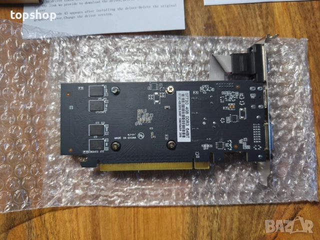 Нова, тествана GT730 4GB DDR3 видеокарта 64/128 бита, HDMI, DVI, VGA, PCIe 2.0 X8..., снимка 3 - Видеокарти - 51598030