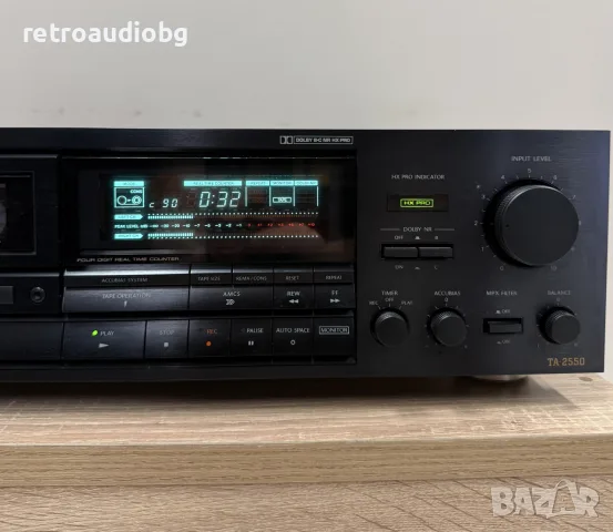 🔈ТОП триглав дек Onkyo Integra TA-2550 - профилактиран🔈, снимка 4 - Радиокасетофони, транзистори - 56180150
