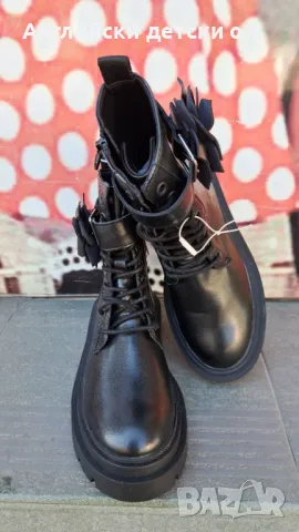Английски детски боти-ZARA , снимка 5 - Детски боти и ботуши - 47723846