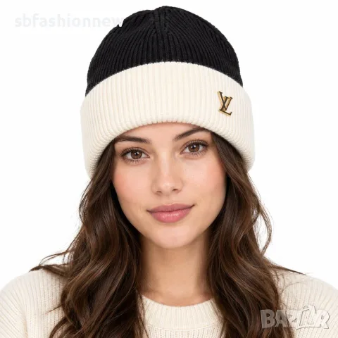 Louis Vuitton зимна шапка, снимка 9 - Шапки - 56336282