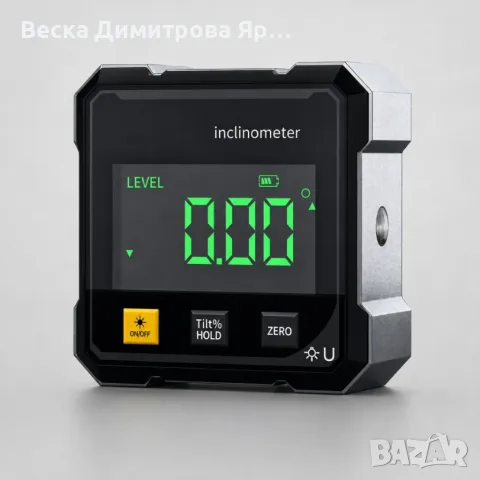Дигитален магнитен инклинометър с лазер