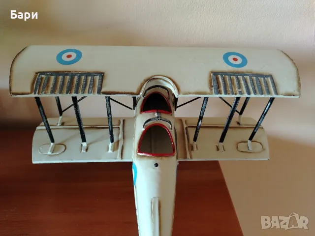 МЕТАЛЕН МОДЕЛ НА БРИТАНСКИ САМОЛЕТ ОТ ВТОРАТА СВЕТОВНА ВОЙНА, снимка 9 - Колекции - 50331905