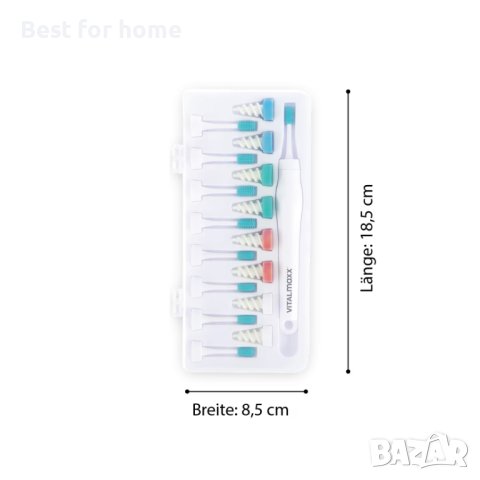 VITALmaxx Уред за почистване на уши 19 бр. бяло, снимка 2 - Медицинска апаратура - 42071023