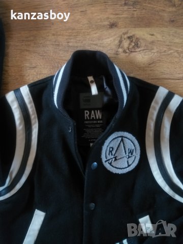 g-star baseball wool bomber protection wool - страхотно мъжко яке НОВО , снимка 7 - Якета - 38629776