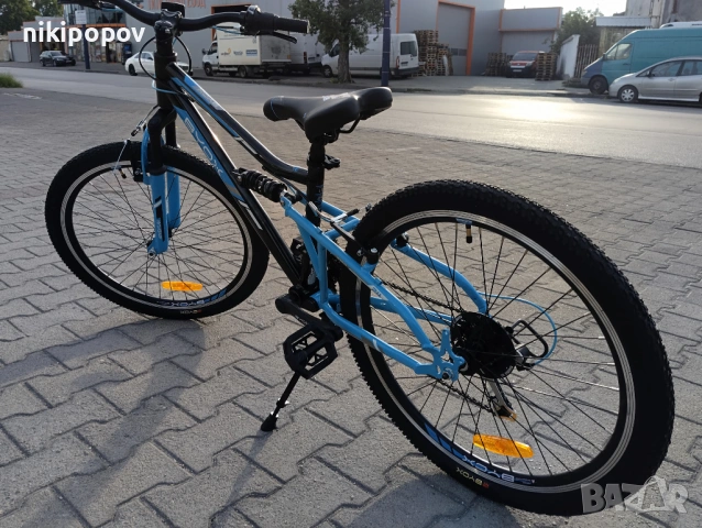 BYOX Велосипед 24" ADVENTURA син, снимка 9 - Велосипеди - 53561191