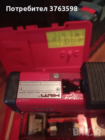 хилти пистолет за директен монтаж , снимка 2 - Куфари с инструменти - 44789435