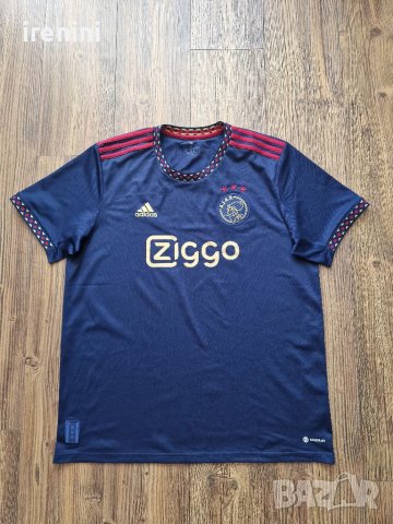 Страхотна мъжка  тениска ADIDAS AJAX 2022-2023 ,  размер  XL, снимка 2 - Тениски - 41811834