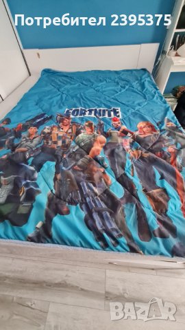 3 D шалте за легло - Фортнайн - Fortnite Game, снимка 2 - Покривки за легло - 41414375
