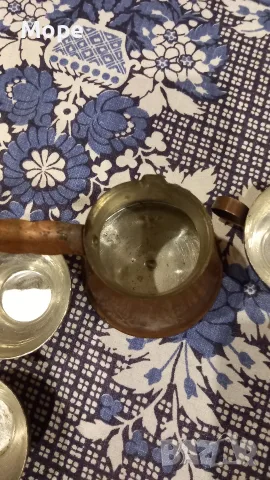 Медни джезве и чаши за кафе , снимка 10 - Антикварни и старинни предмети - 47394874