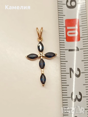 Златен Кръст , снимка 4 - Колиета, медальони, синджири - 53674237