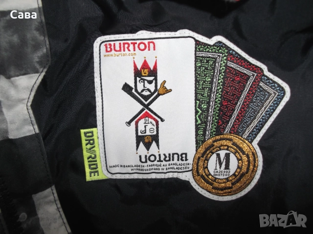 Сноуборд яке BURTON  мъжко,М-Л, снимка 6 - Якета - 52516258