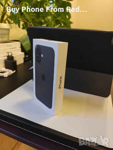BPFR* Продава чисто нов iPhone 16/128 GB запечатан