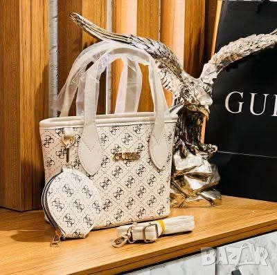 кожена чанта guess 
