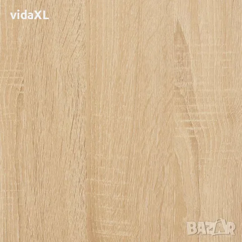 vidaXL Пейка за обувки, сонома дъб, 82x32x45,5 см, инженерно дърво, снимка 9 - Маси - 56148144